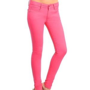 Fuchsia jeans